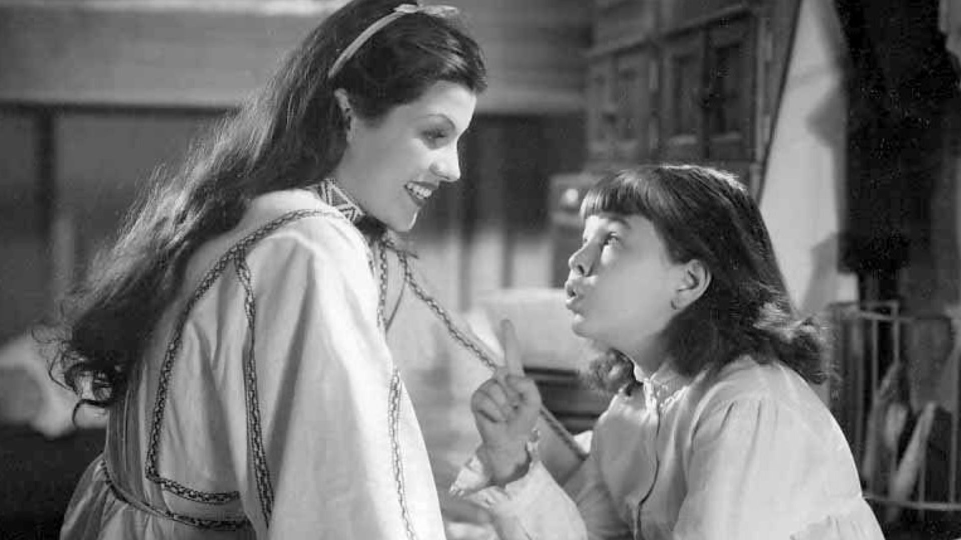 Photograph of Rita Hayworth and Jane Withers in Paddy O'Day