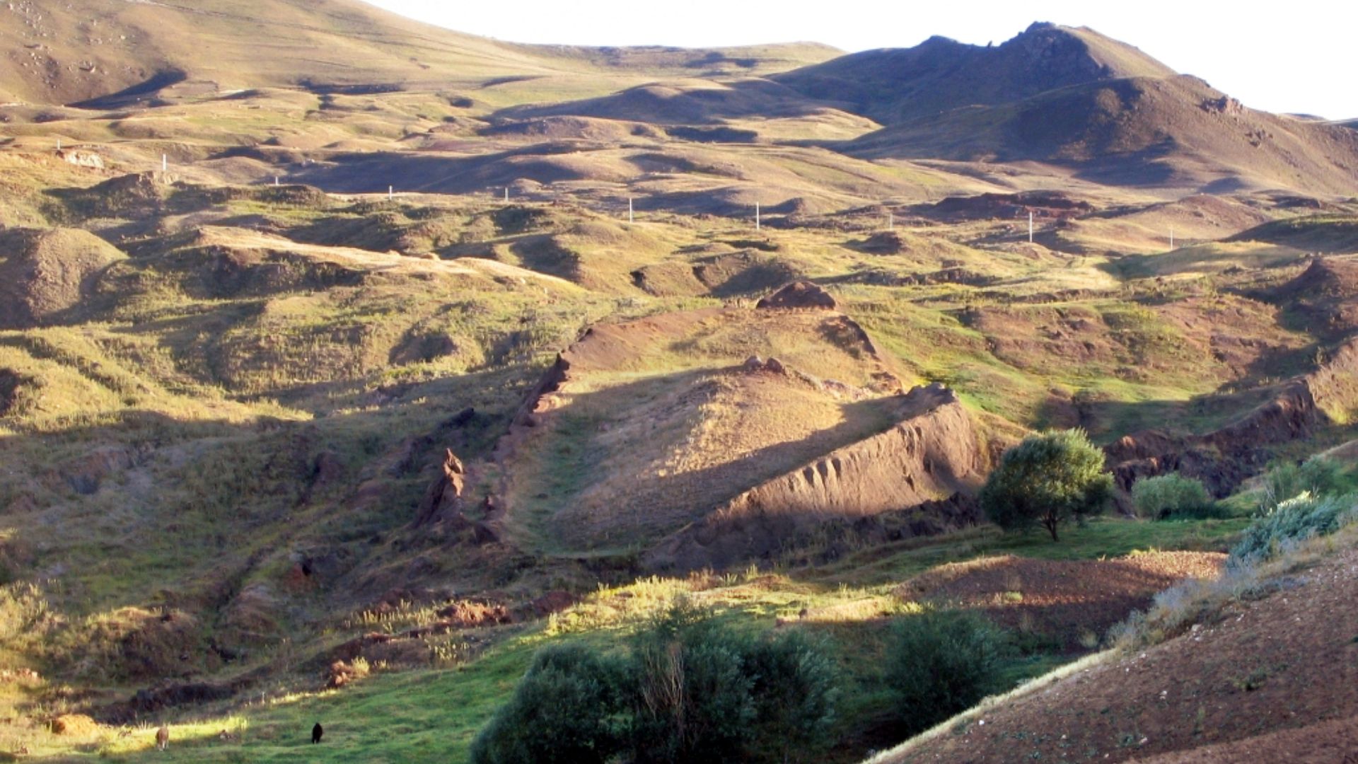 Durupınar site – The structure claimed to be the Noah's Ark near the Mount Ararat or Judi in Agri, Turkey