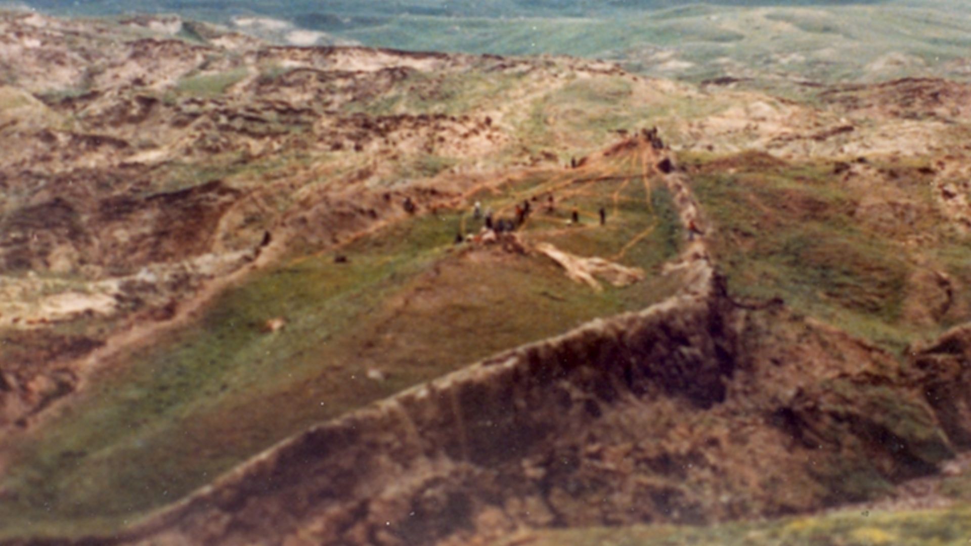 Durupınar – Alleged landing site of Noah's Ark near Dogubayazit, Turkey, 17 miles south of Mount Ararat. Courtesy Dr. Lorence G. Collins.