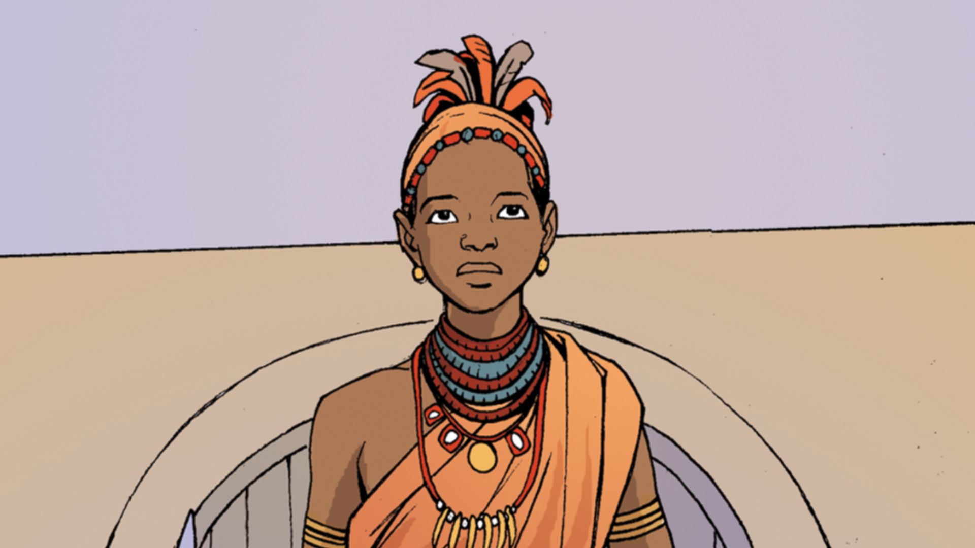 Taken from Nzinga Mbandi: Queen of Ndongo and Matamba from the UNESCO series on women in African history. Illustrations by Pat Masioni