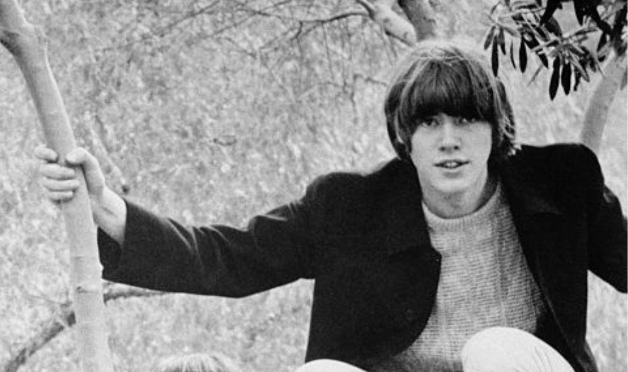 The Byrds, taking the music industry by storm by becoming the first successful folk, country rock, and rock and roll band, take a promotion group photo.