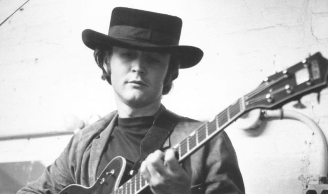NEW YORK - 1965: David Crosby of The Byrds backstage in 1965. 