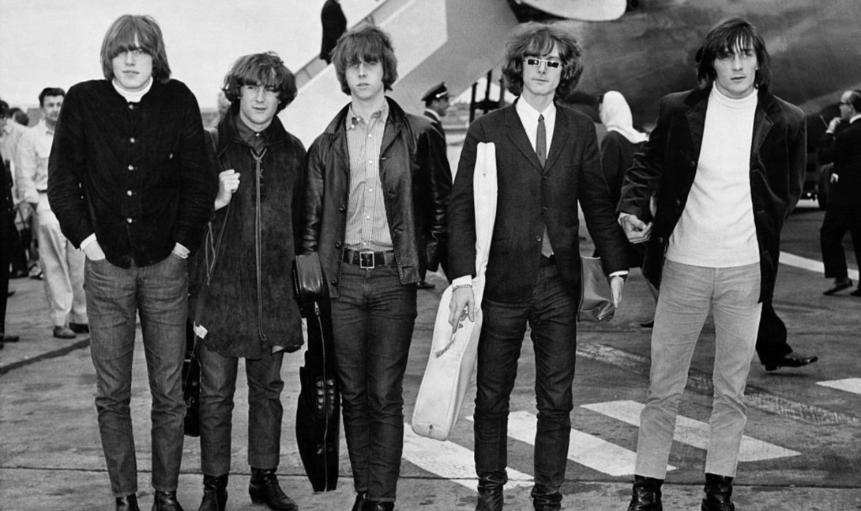 (Original Caption) The Byrds. Information from photo: I'm not sure if the order of names is accurate and should be checked to be sure.