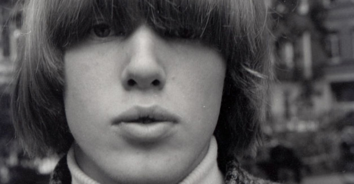 American musician and drummer for The Byrds Michael Clarke, in Soho Square for the band's performance on Ready Steady Go!, August 6, 1965, in London, United Kingdom.