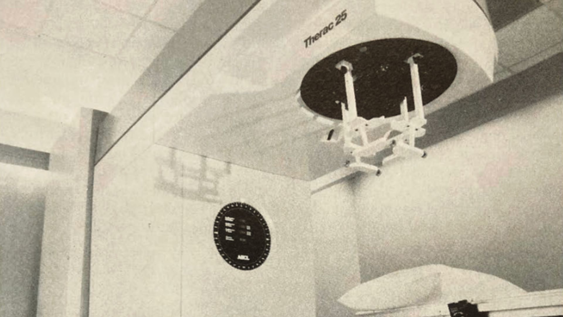 Therac 25 Machine as it stood when in use
