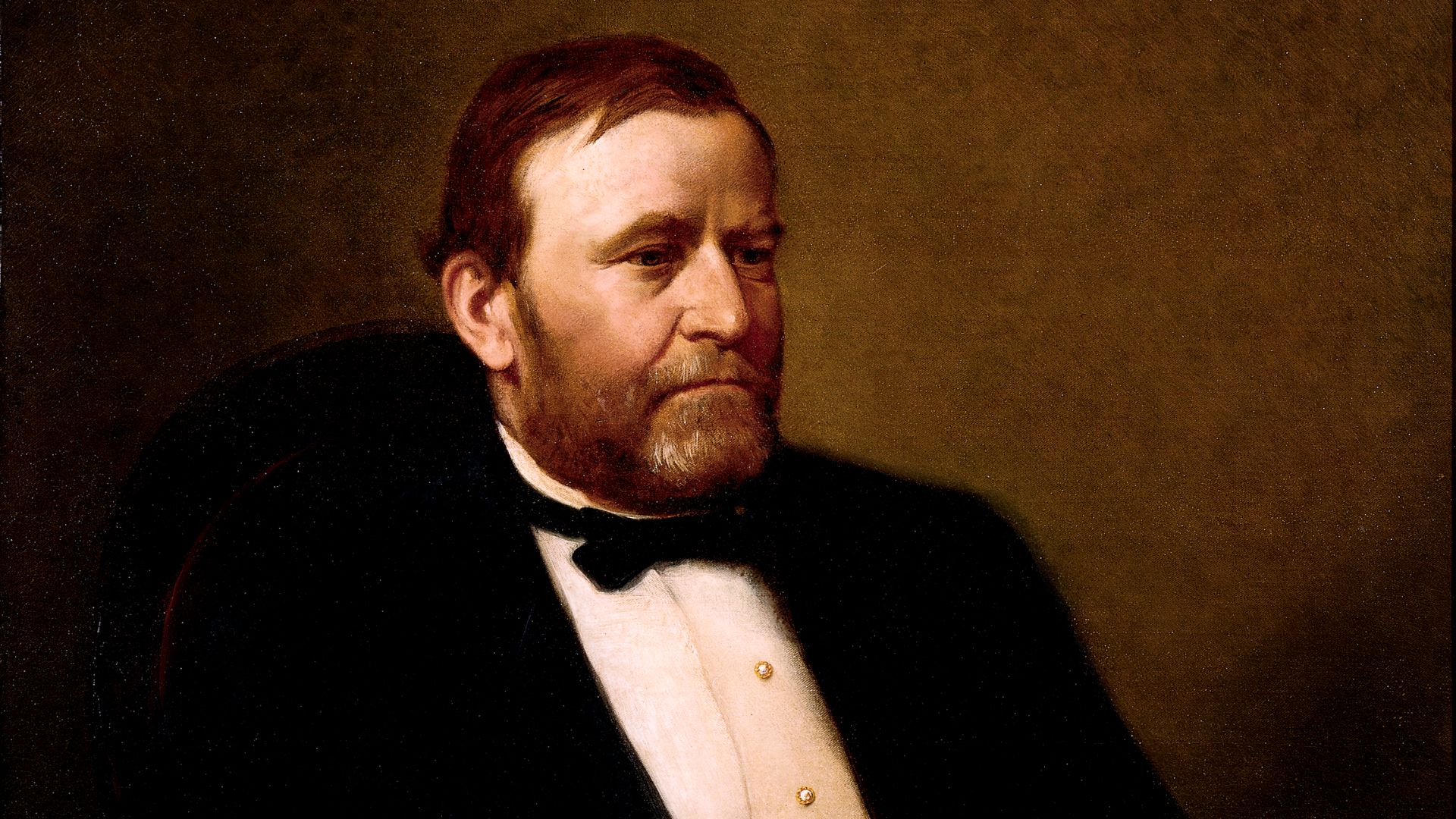 Official Presidential portrait of Ulysses Simpson Grant (1822-1885)