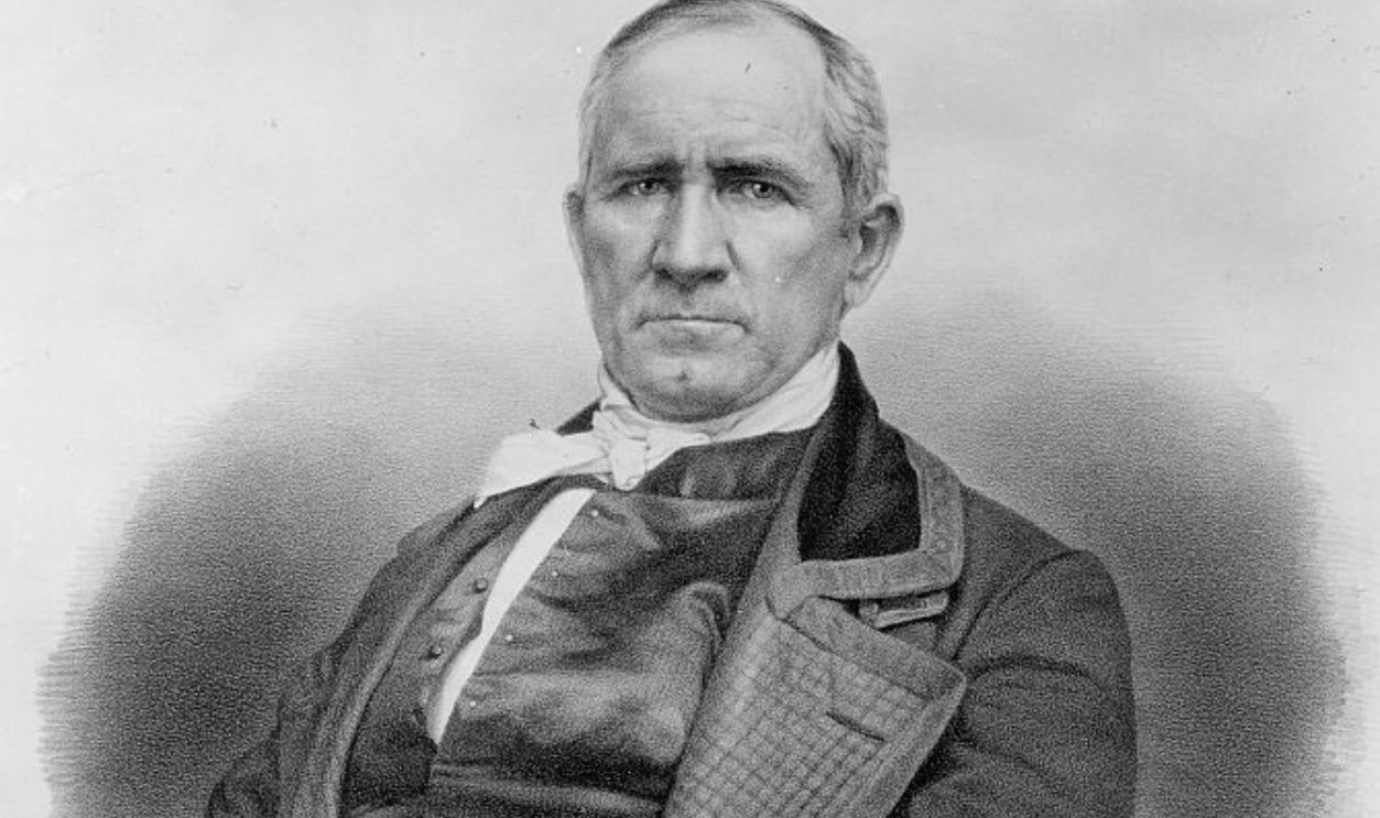 Portrait of American soldier and political leader Sam Houston, the first president of the Republic of Texas, 19th century.
