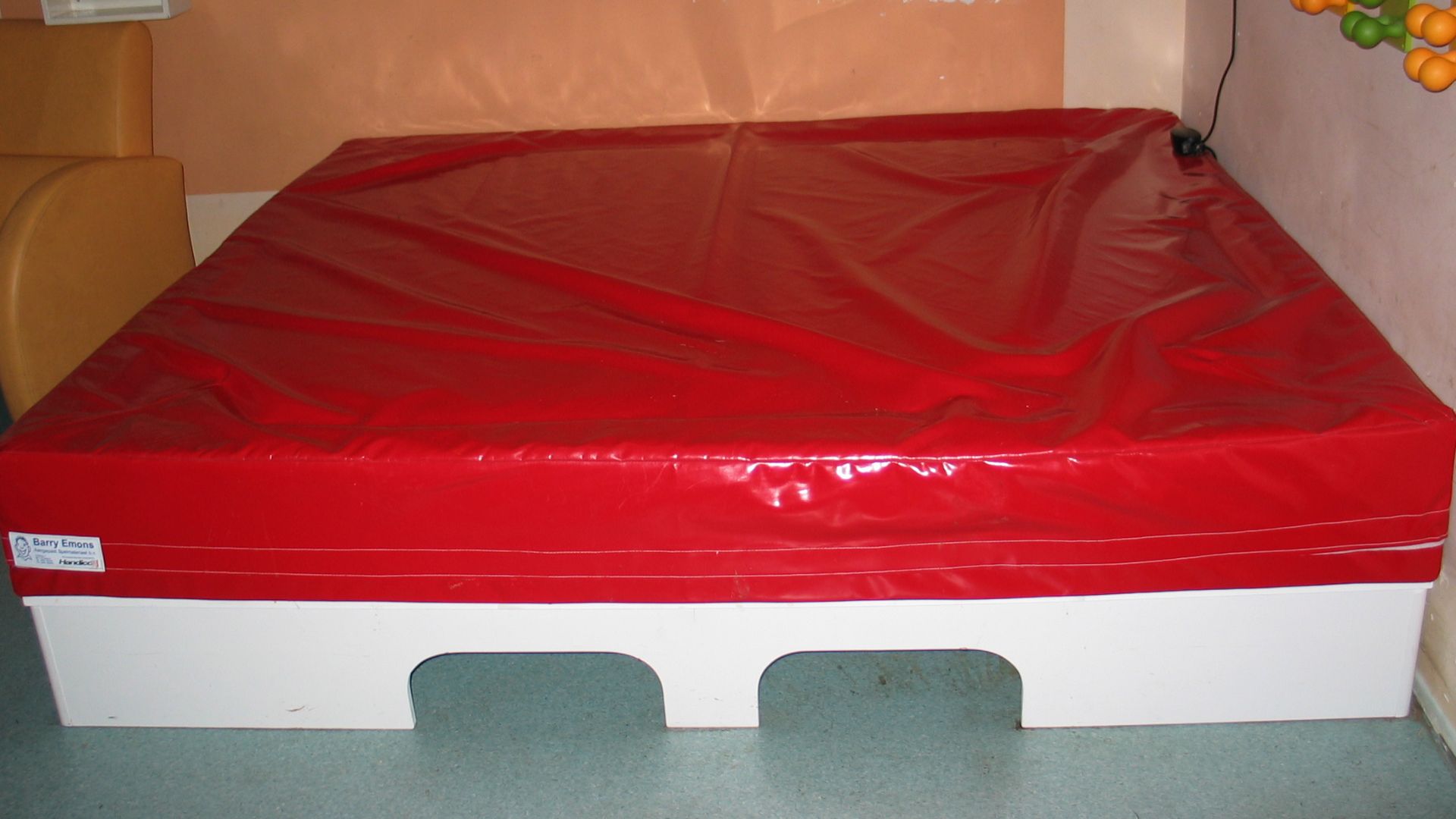 Waterbed as example used for snoezelen