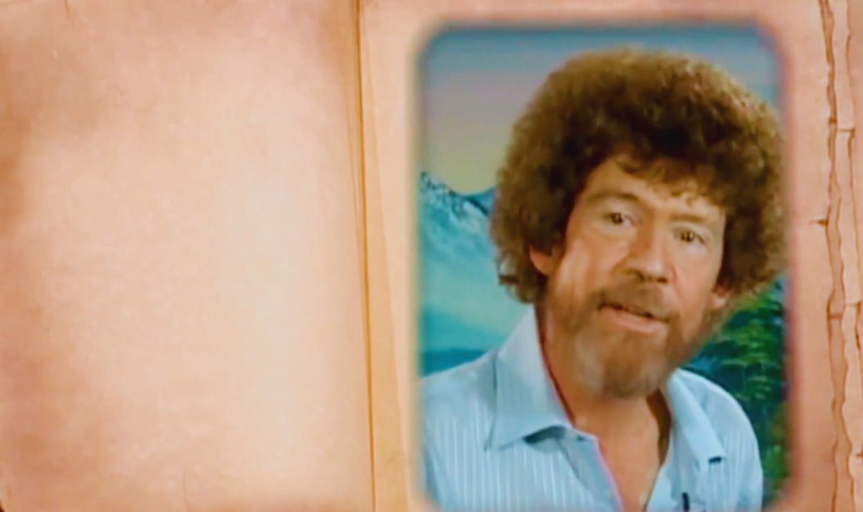 Screenshot from Bob Ross: Happy Accidents, Betrayal & Greed (2021)