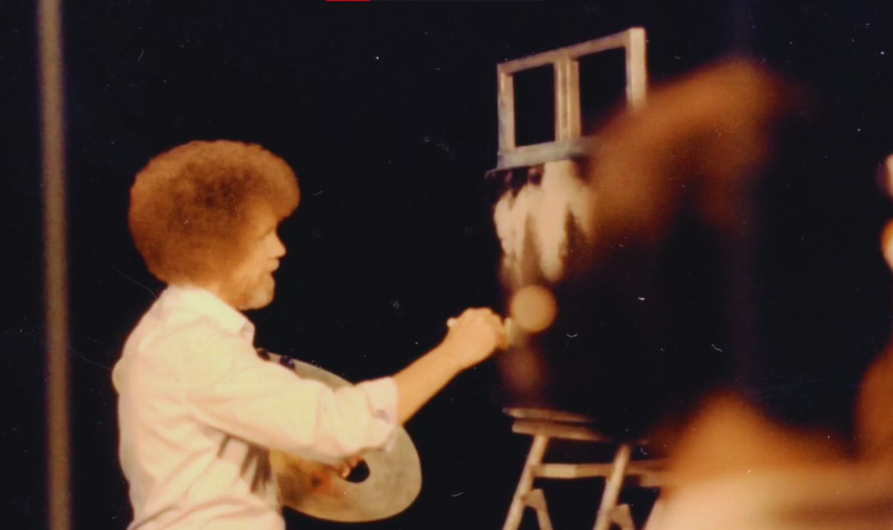Screenshot from Bob Ross: Happy Accidents, Betrayal & Greed (2021)