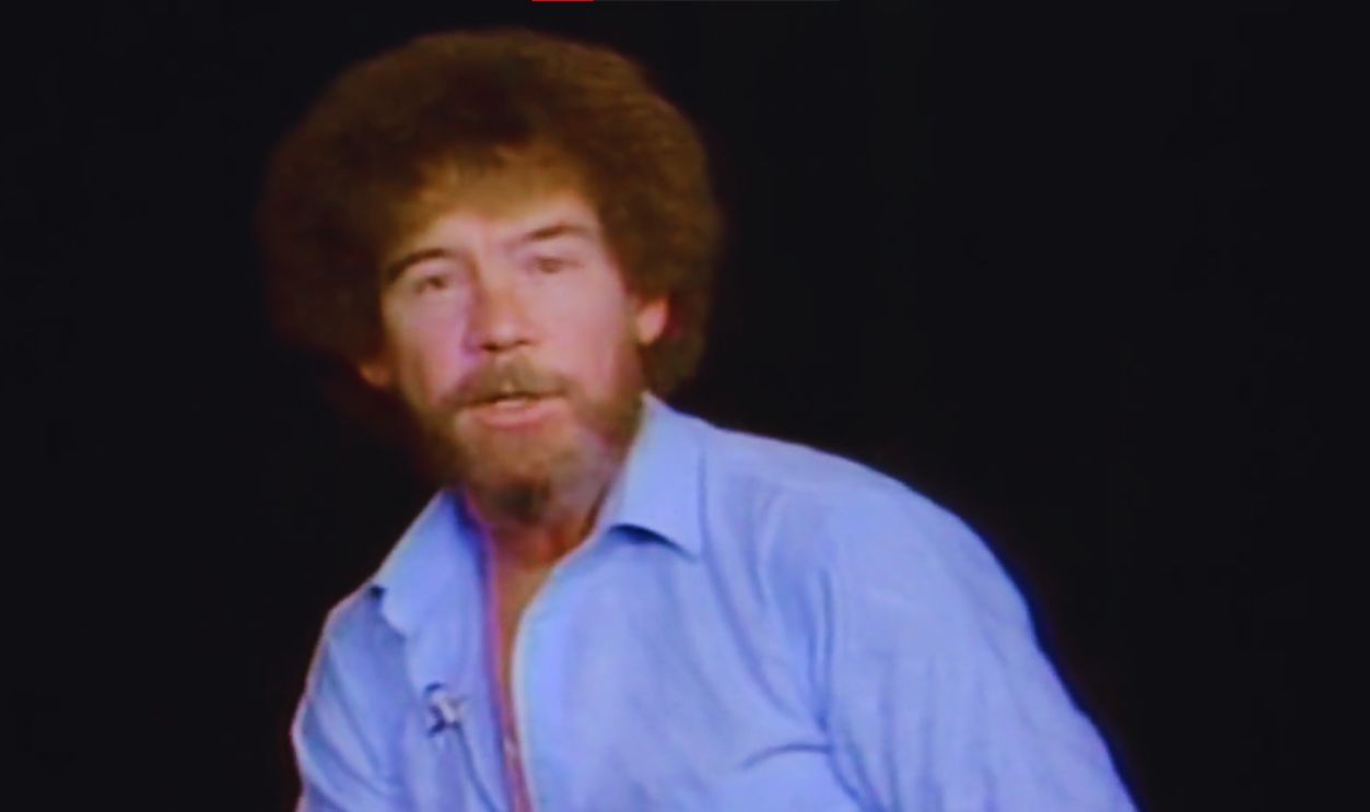Screenshot from Bob Ross: Happy Accidents, Betrayal & Greed (2021)