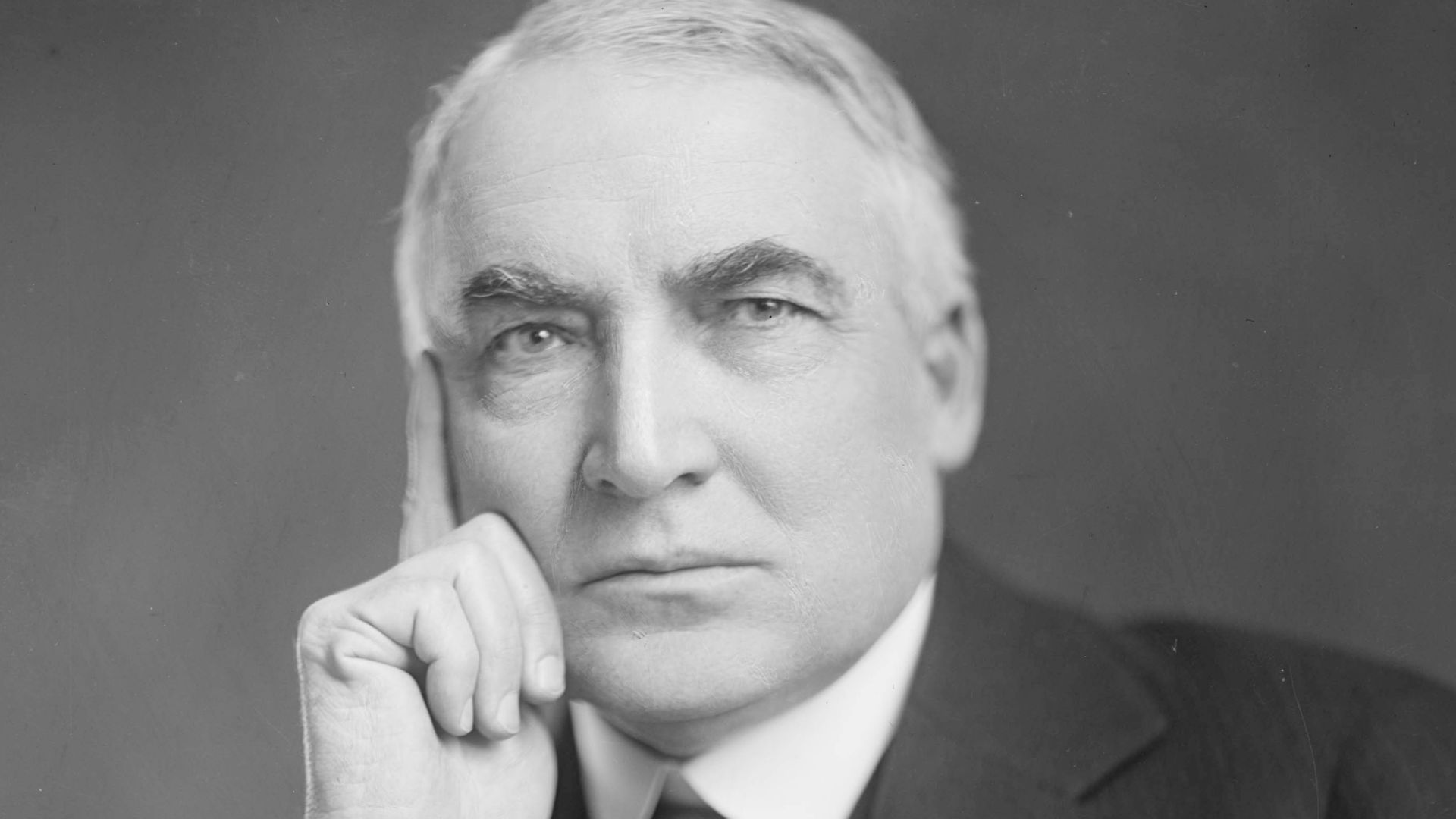 Warren G. Harding, by Harris & Ewing.  Warren Gamaliel Harding (November 2, 1865 – August 2, 1923) was the 29th president of the United States, serving from 1921 until his death in 1923. A member of the Republican Party, he was one of the most popular U.S