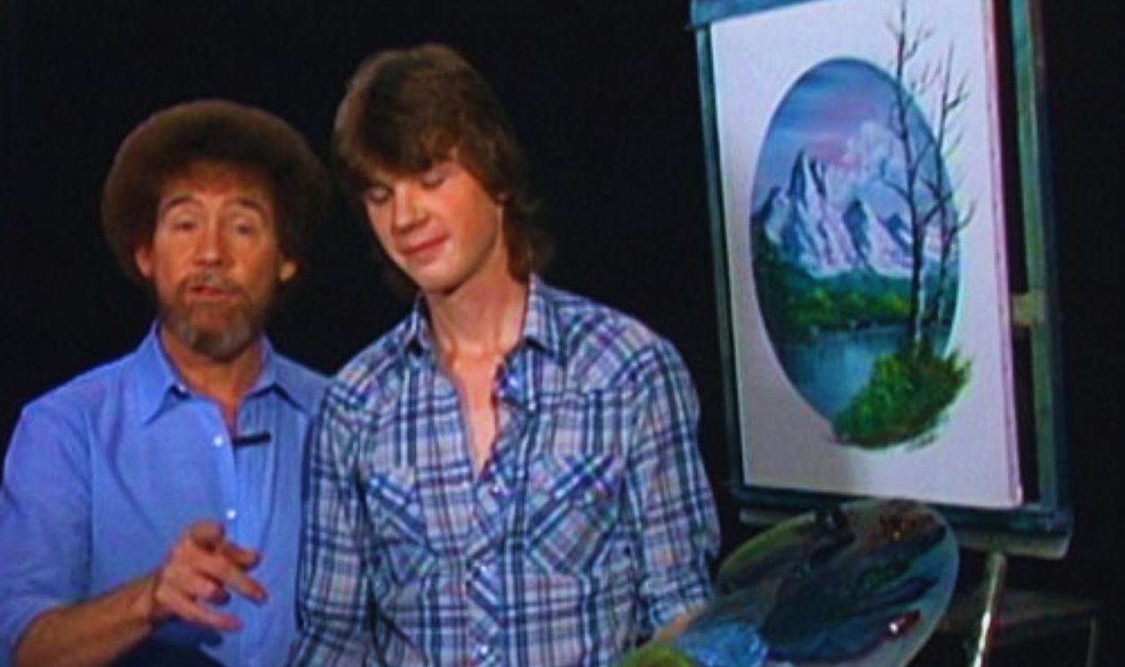 Screenshot from The Joy of Painting (1983–1994)