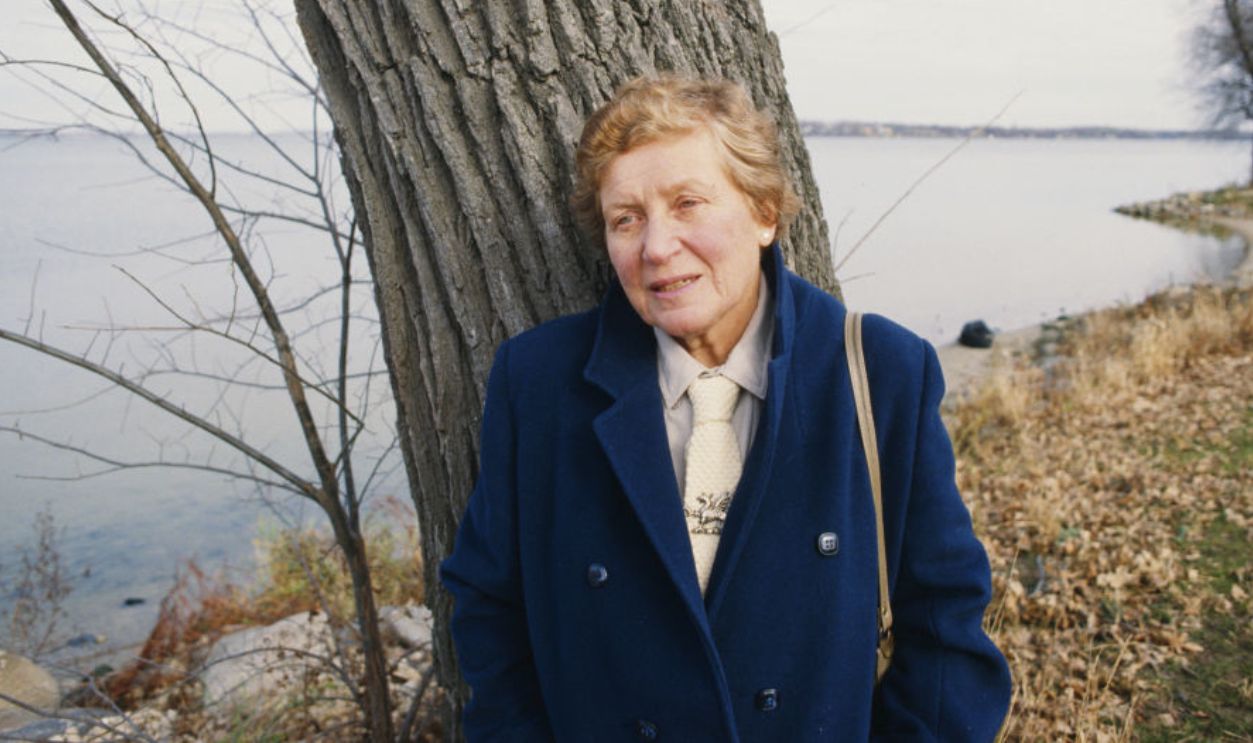 Svetlana Alliluyeva (1926 - 2011), the only daughter of former Soviet leader Joseph Stalin, in Madison, Wisconsin, where she is known as Lana Peters, 1989. After moving to the United States in 1967, she married American architect William Wesley Peters and took his name.