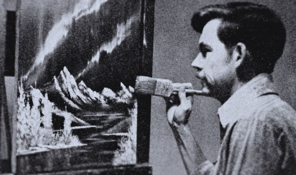 Screenshot from Bob Ross: Happy Accidents, Betrayal & Greed (2021)