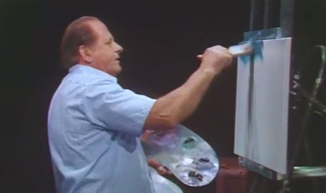 Screenshot from The Magic of Oil Painting (1974)