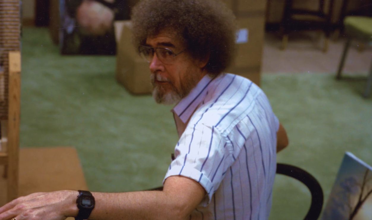 Screenshot from Bob Ross: Happy Accidents, Betrayal & Greed (2021)