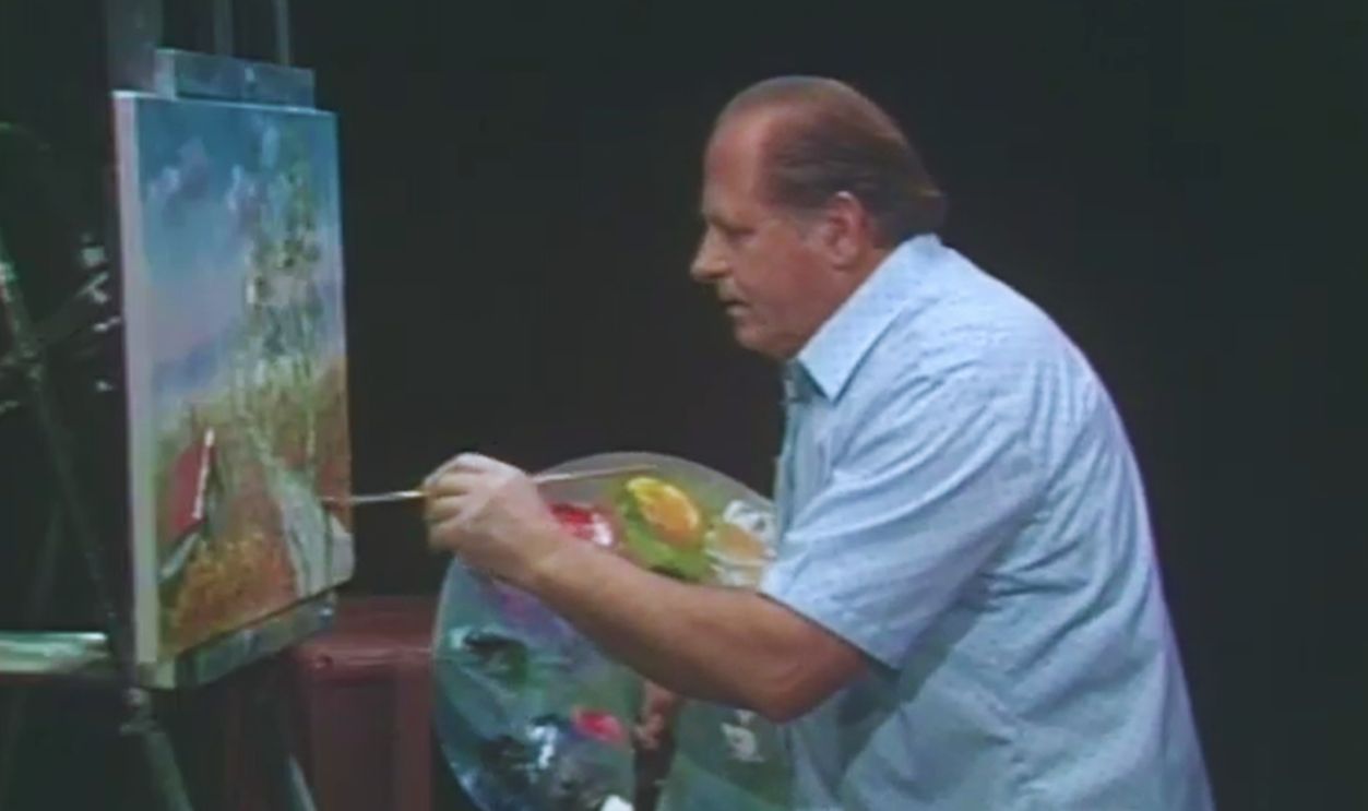 Screenshot from The Magic of Oil Painting (1974)