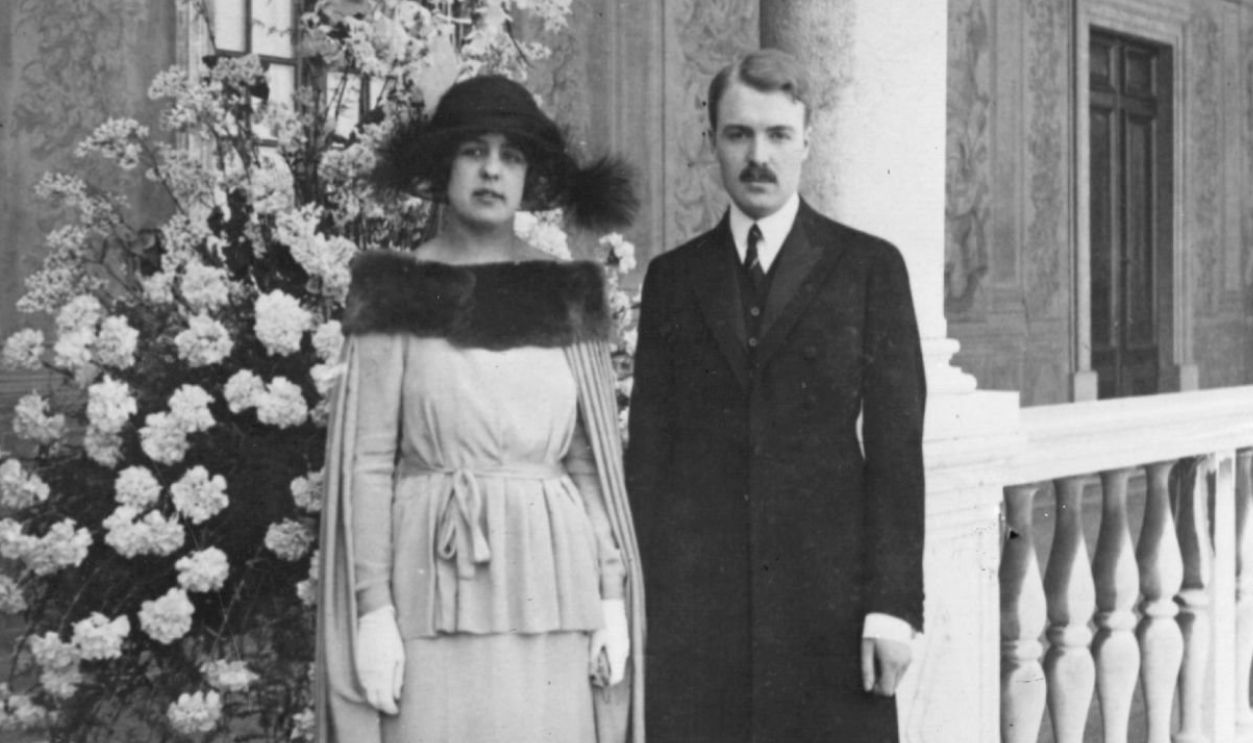 circa 1931: Prince Pierre Polignac of Monaco with Princess Charlotte Louise Juliette, daughter of Prince Louis of Monaco. Upon their divorce she renounced all her hereditary rights to the throne in favour of her son Prince Rainier.