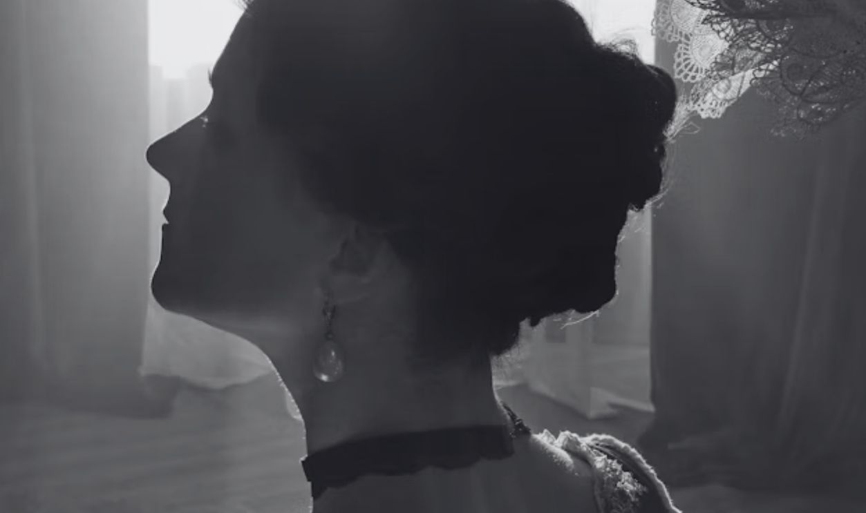 woman's silhouette