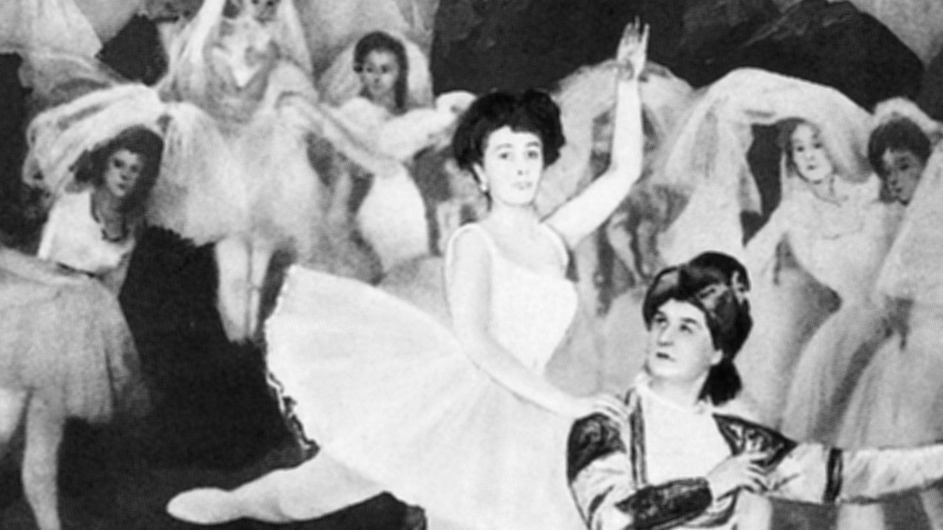 Portrait of the Mathilde Kschessinskaya (1872-1971), Prima ballerina of the St. Petersburg Imperial Theatres; the danseur Pavel Gerdt (1844-1917), Premier danseur of the St. Petersburg Imperial Theatres; and unidentified performers in a revival of the Bal