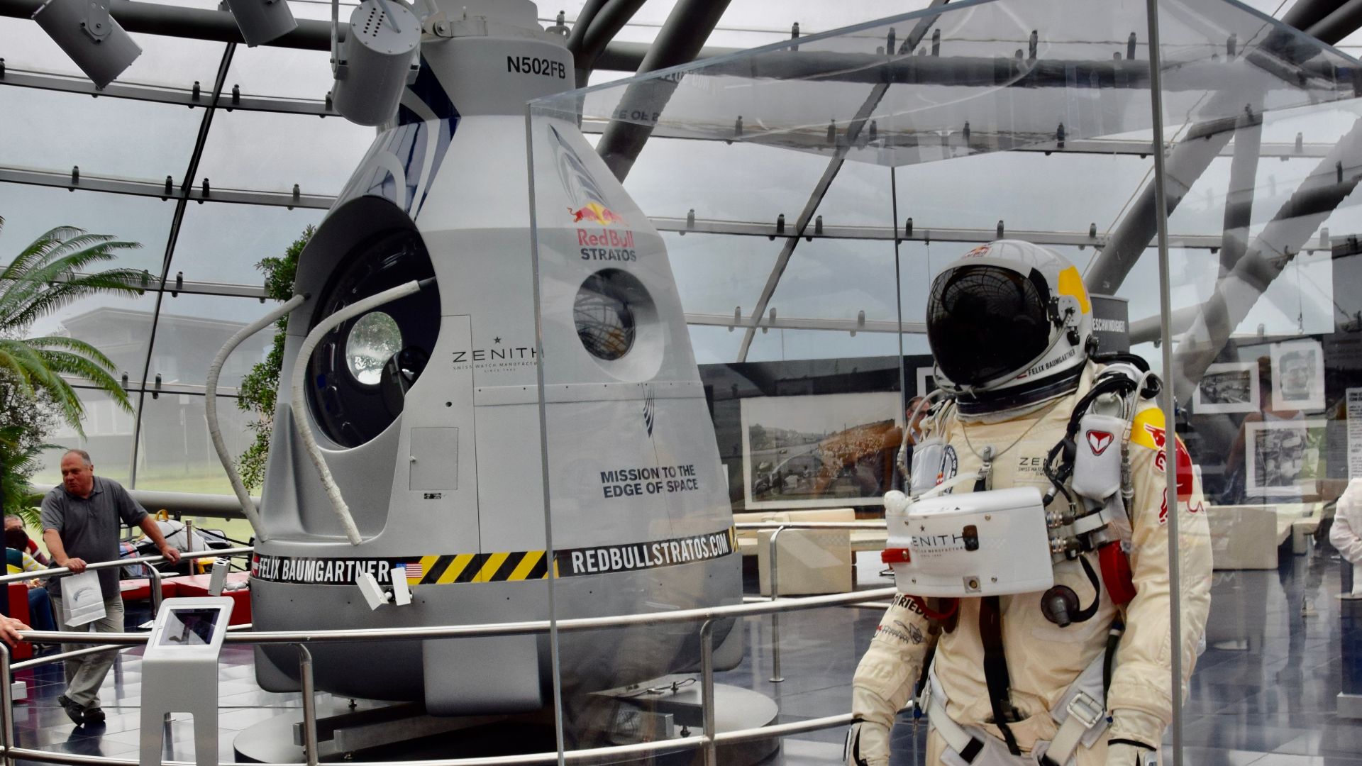 Felix Baumgartner, Red Bull Stratos, Hangar 7 (Ank Kumar, Infosys Limited)