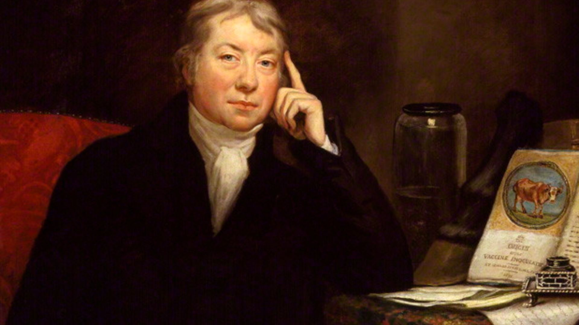 Edward Jenner (1749-1823), Discoverer of vaccination.