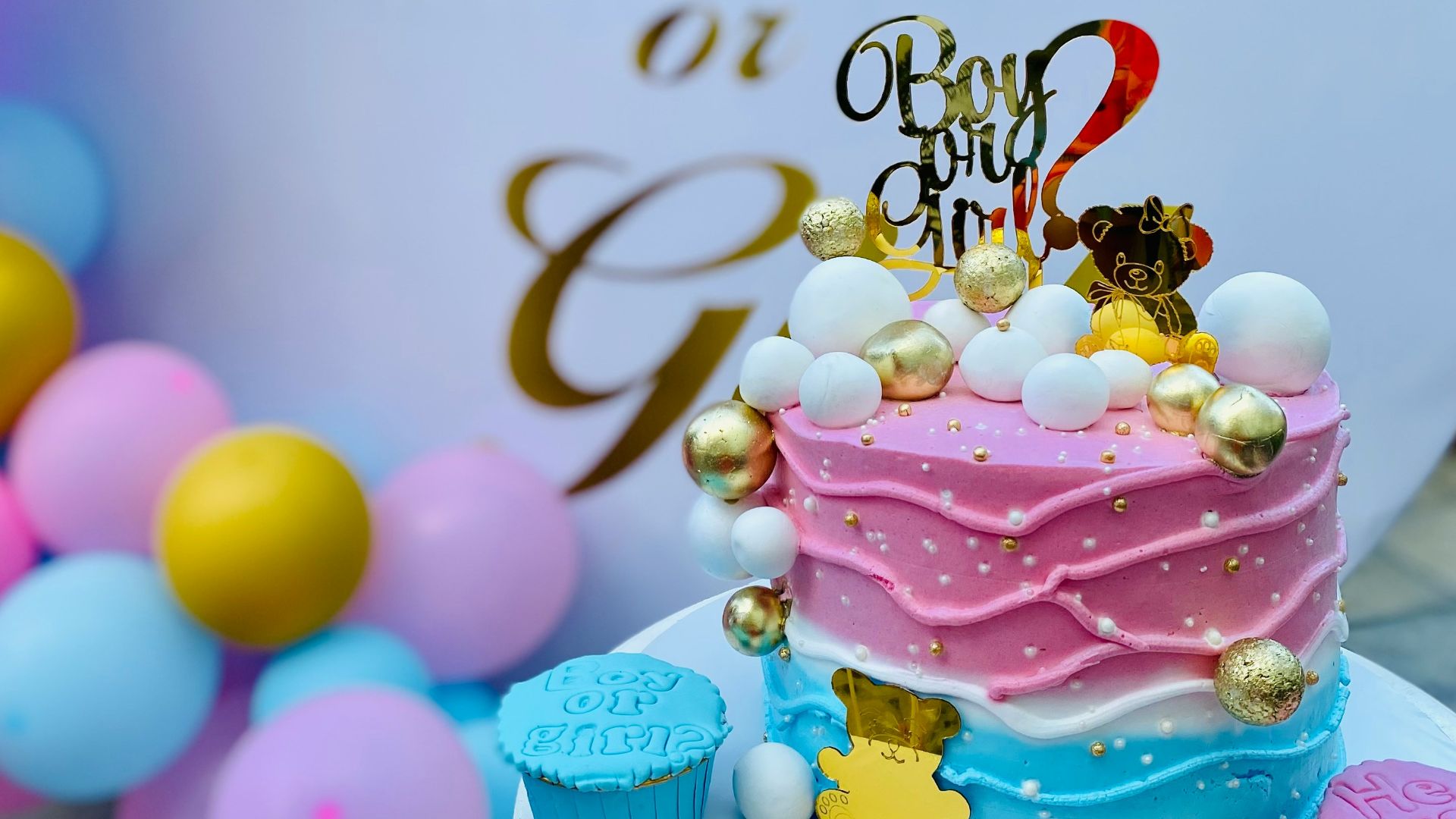 a birthday cake with a message
