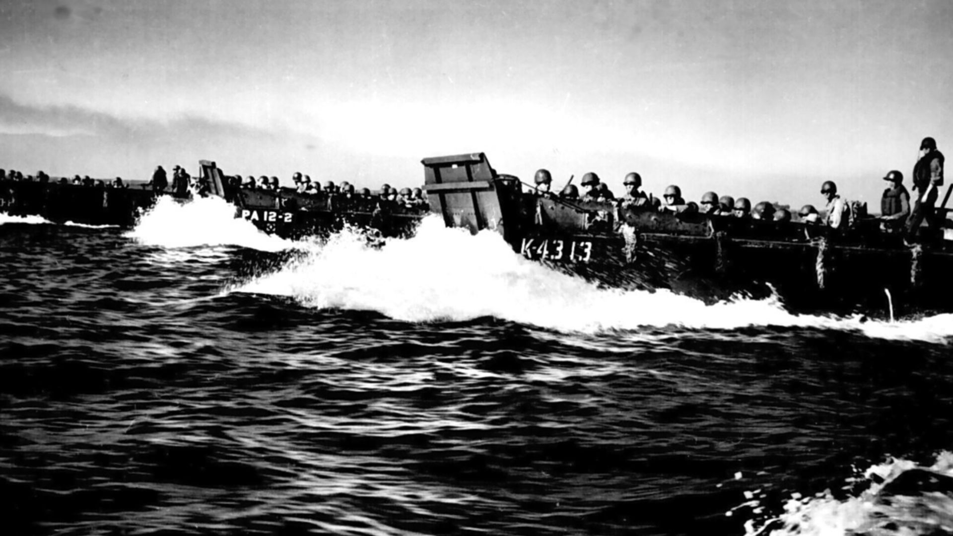 File:Coast Guard landing barges at Lingayen Gulf.jpg