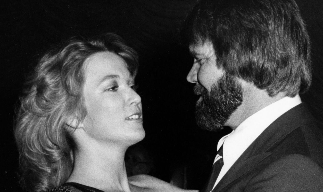 Tanya Tucker and Glen Campbell during Johnny Mathis 25th Anniversary Party, 1981 at Beverly Hilton Hotel in New York, New York, United States. (