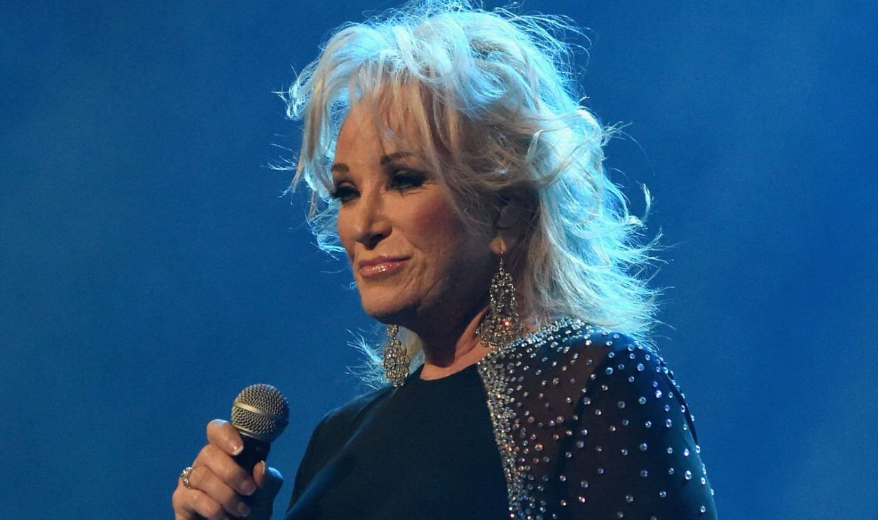 NASHVILLE, TN - FEBRUARY 08: Tanya Tucker performs during 1 Night. 1 Place. 1 Time: A Heroes & Friends Tribute to Randy Travis at Bridgestone Arena on February 8, 2017 in Nashville, Tennessee.