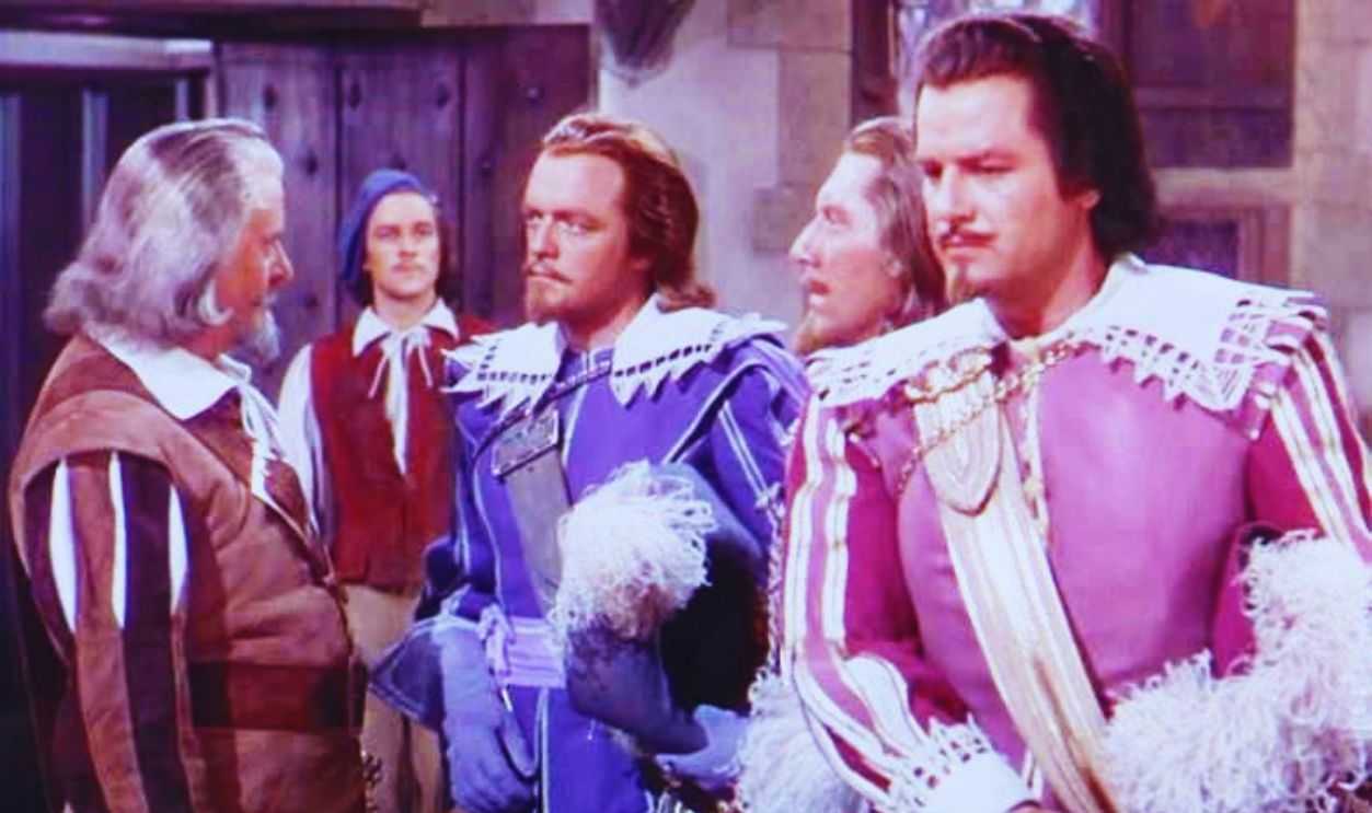 Screenshot from The Three Musketeers (1948)