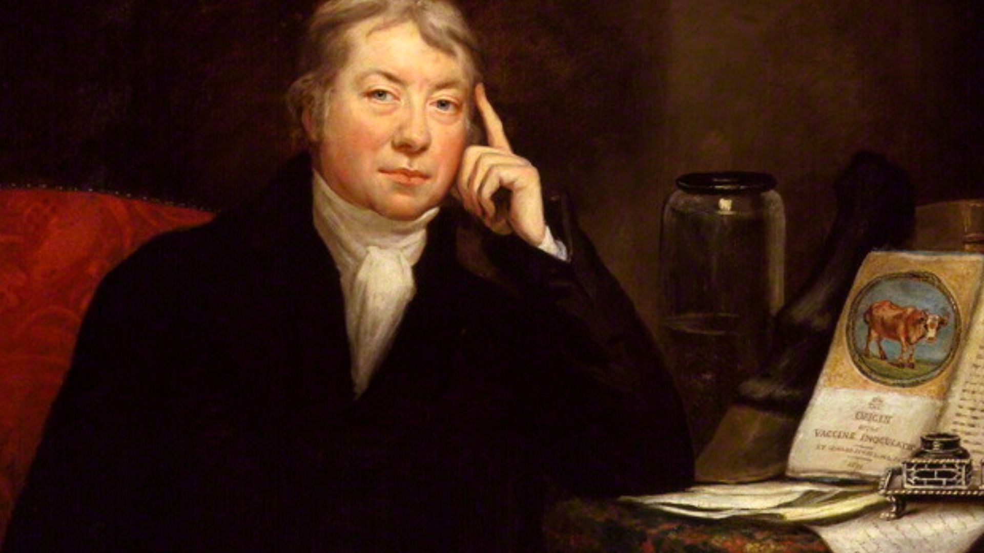 Edward Jenner (1749-1823), Discoverer of vaccination.