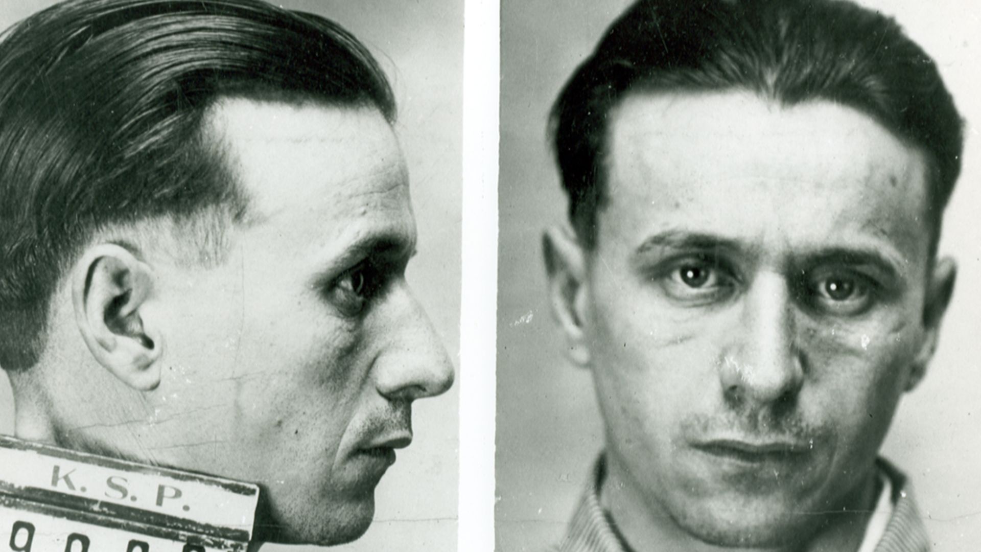 Mugshot of Fred Barker, of the Barker-Karpis gang