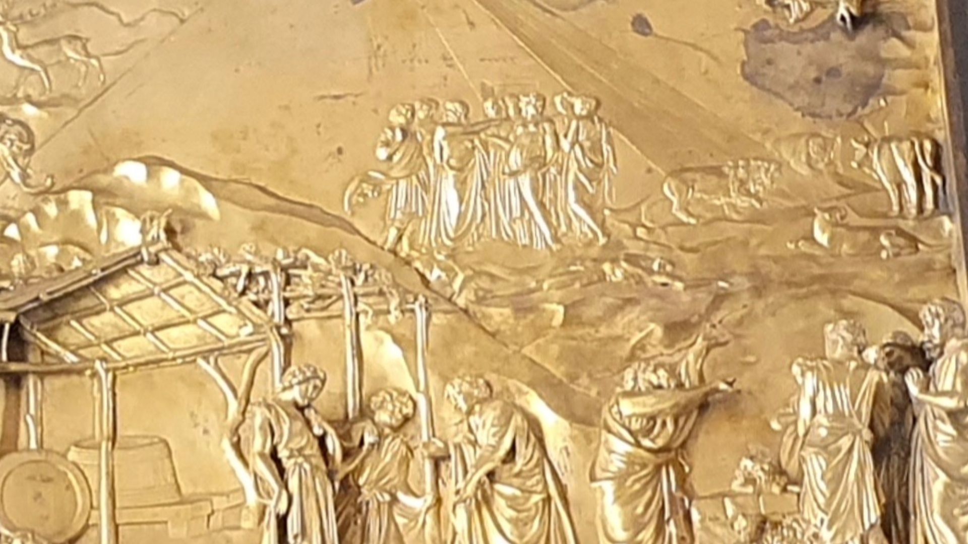 Noah at The Gates of Paradise by Lorenzo Ghiberti