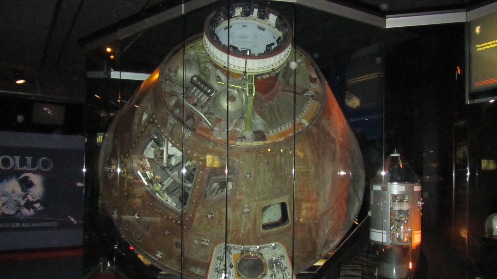 Apollo 13 Command Module in Kansas Cosmosphere and Space Center, Hutchinson, KS
