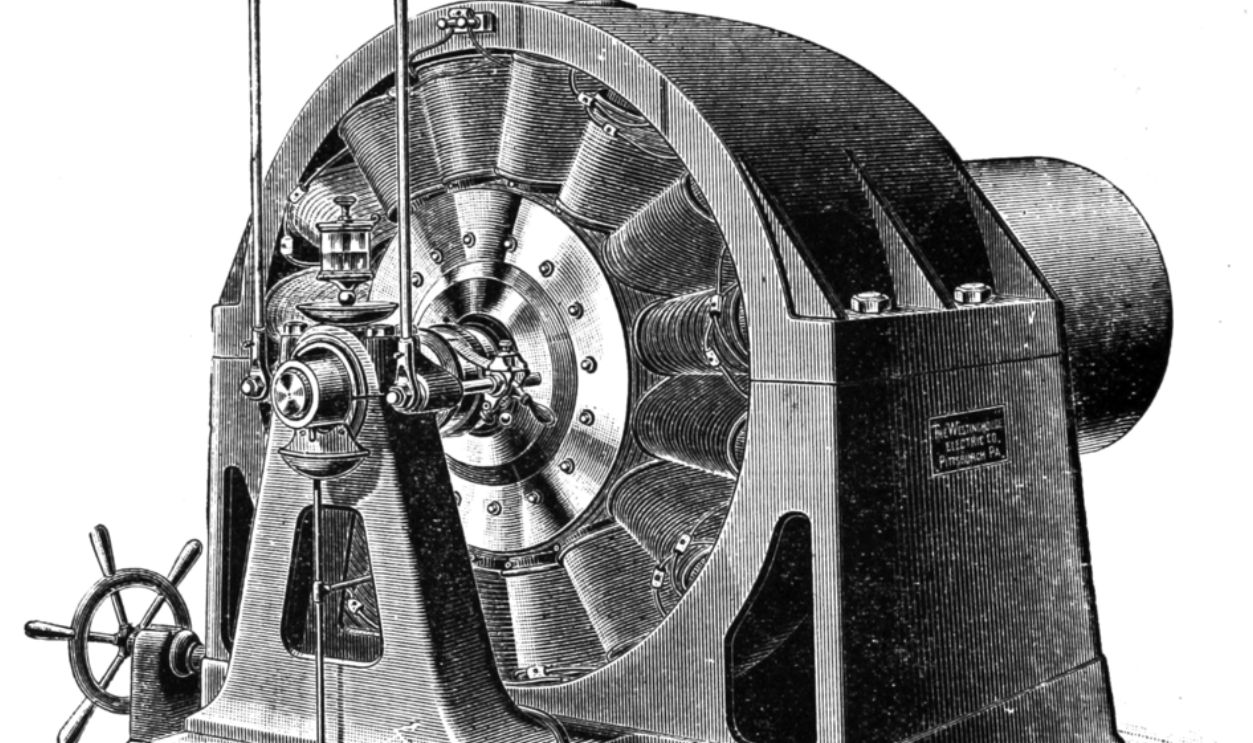 Westinghouse advertising illustration from 1888
