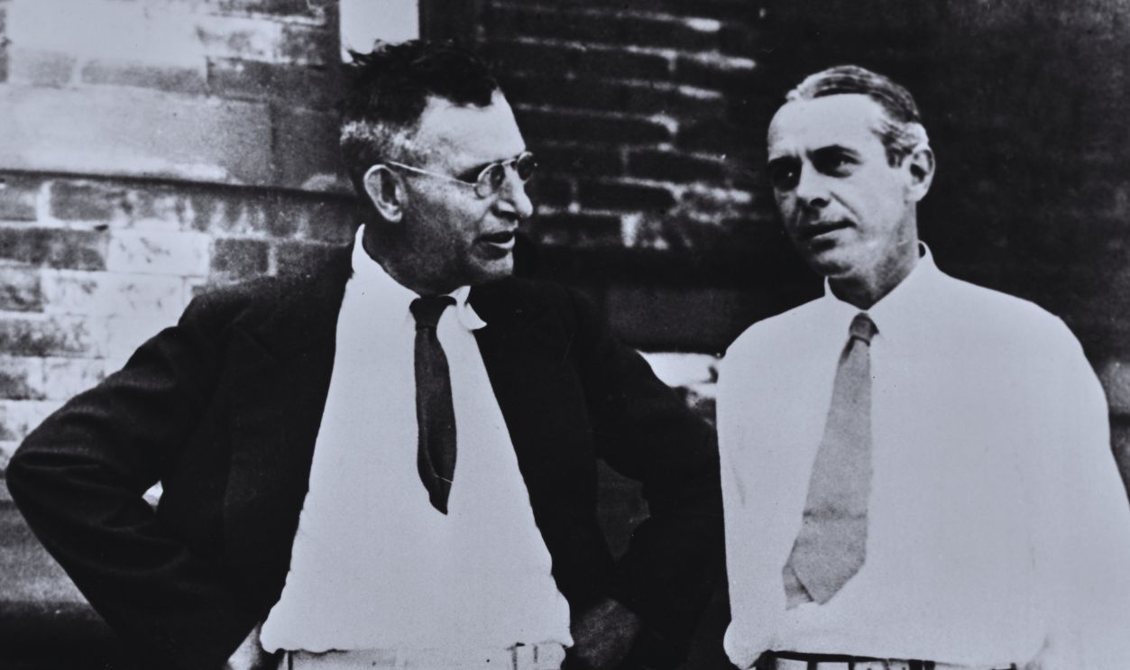 Gettyimages - 1491268100, Kidnapping Victim William Hamm Brewery executive William Hamm, who was abducted and held captive for four days, talks to County Attorney Michael Kinkead (left) in St Paul, Minnesota, June 20th 1933. Hamm, president of the Theodore Hamm Brewing Company, was released upon payment of a ransom.