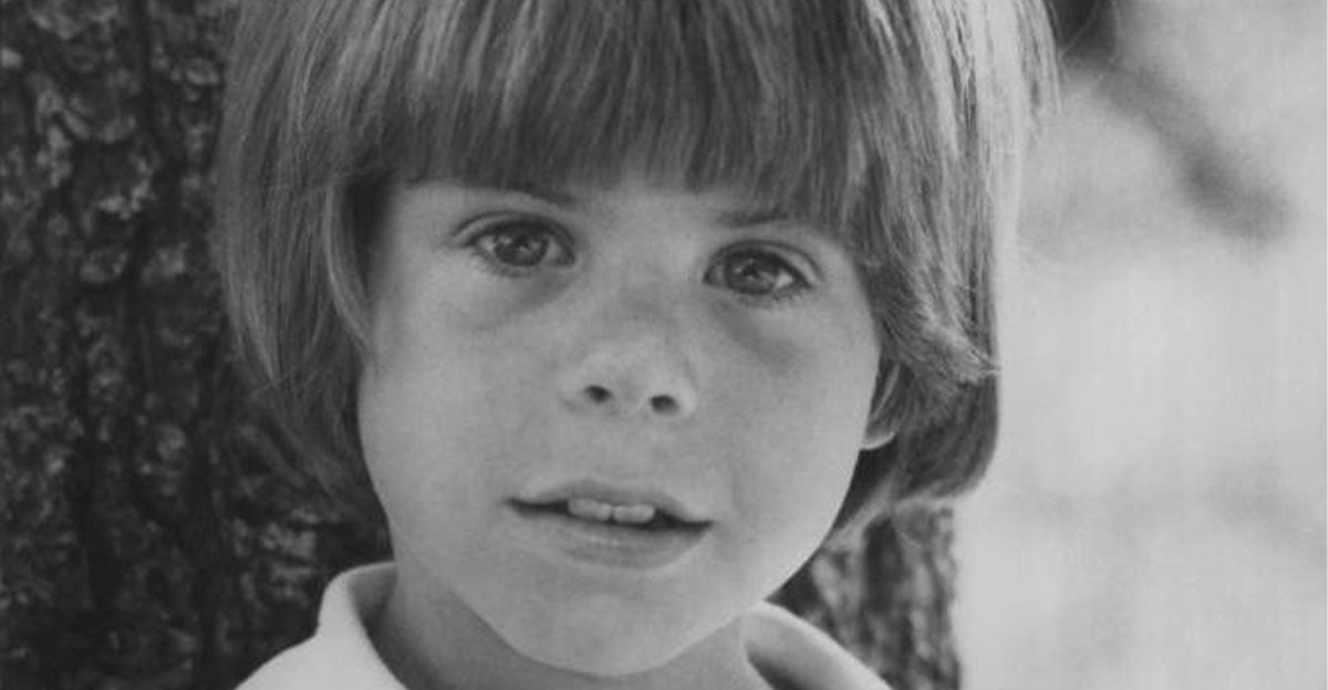 Photo of Adam Rich, star of Eight Is Enough, 1977.
