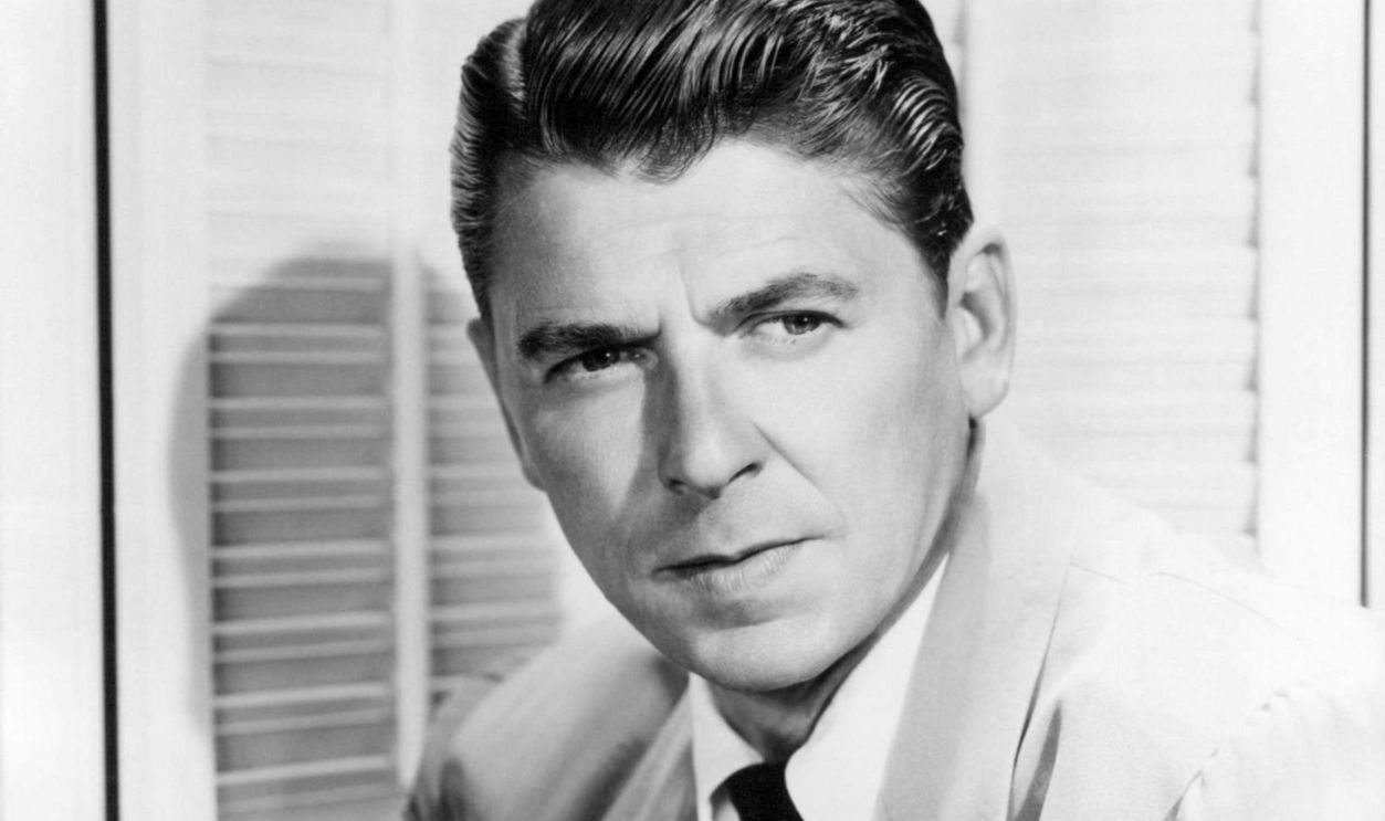American actor and future President Ronald Reagan (1911 - 2004), circa 1950.