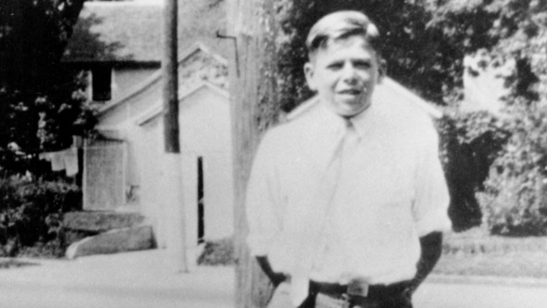 Ronald Reagan in Dixon, Illinois.
