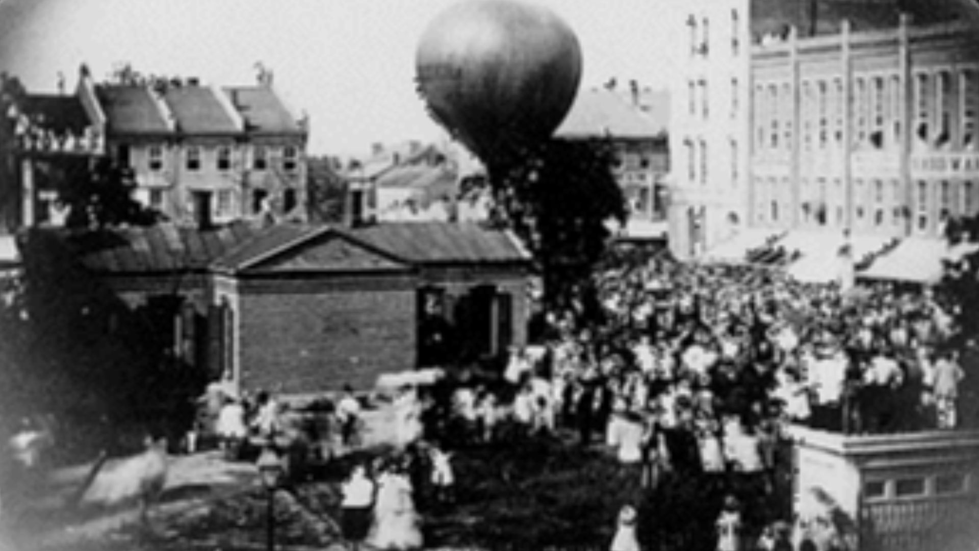 John Wise starting the first airmail delivery in the US