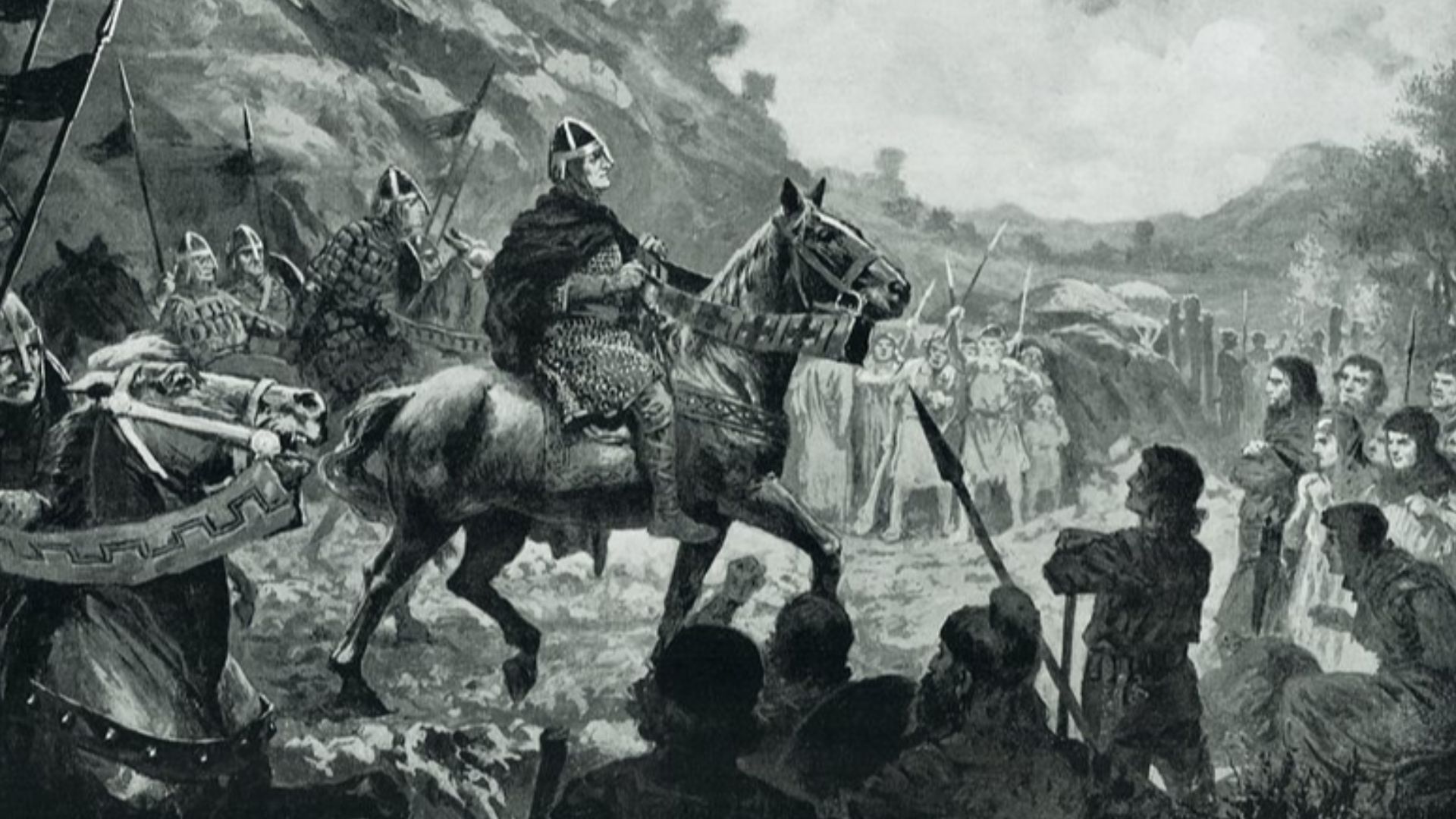 John Harris Valda - William the Conqueror's march into Wales