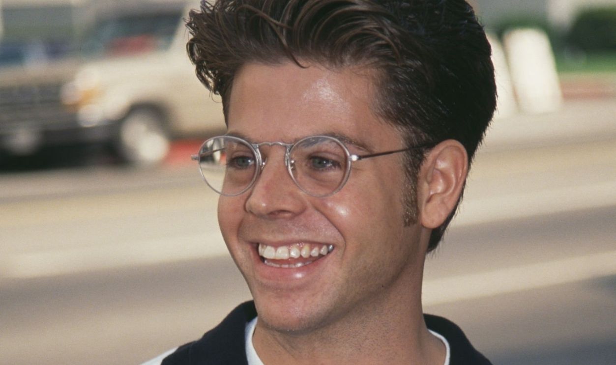 American actor Adam Rich attends the premiere of 'The Three Musketeers', held at the Pacific's Cinerama Dome in Los Angeles, California, 7th November 1993.