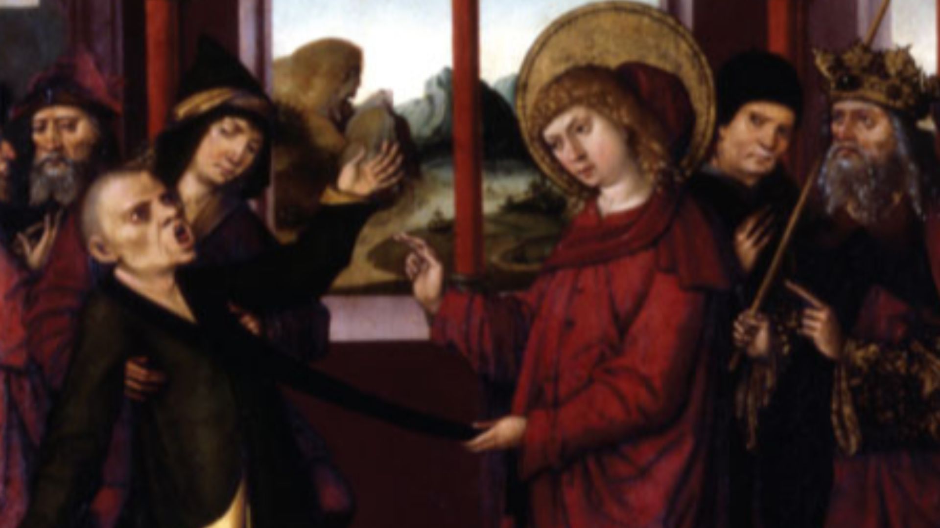 Franconian painter of the Nuremberg School; active late 15th century in Nuremberg The Miracle of Saint Vitus (c. 1490) Oil on panel (116.8 cm × 99.1 cm) The John and Mable Ringling Museum of Art, the State Art Museum of Florida, a division of Florida Stat