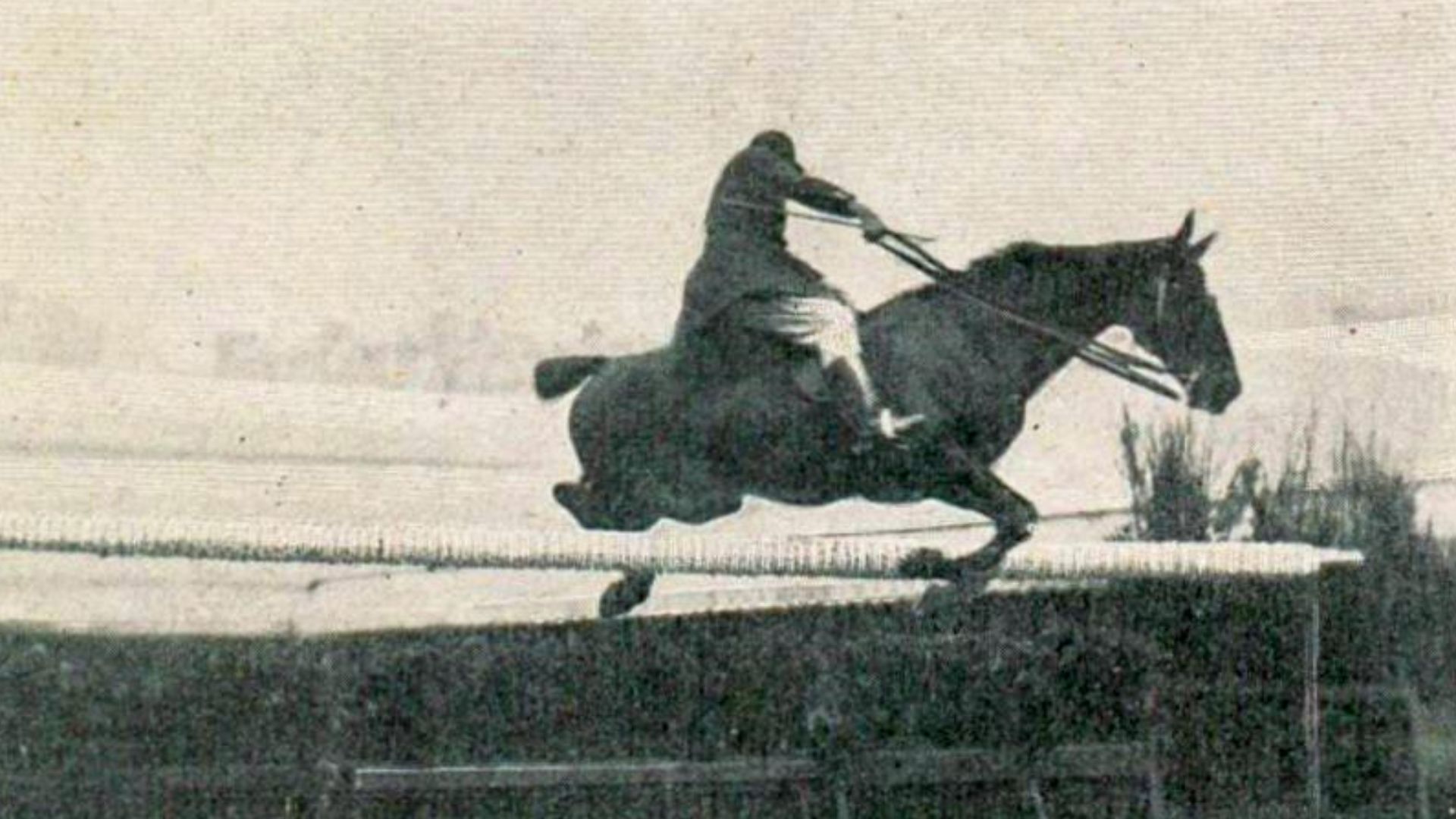 Dominique Gardères, winner in the equestrian highjump at the 1900 Olympic Games

photography, reproduction, no restrictions on use