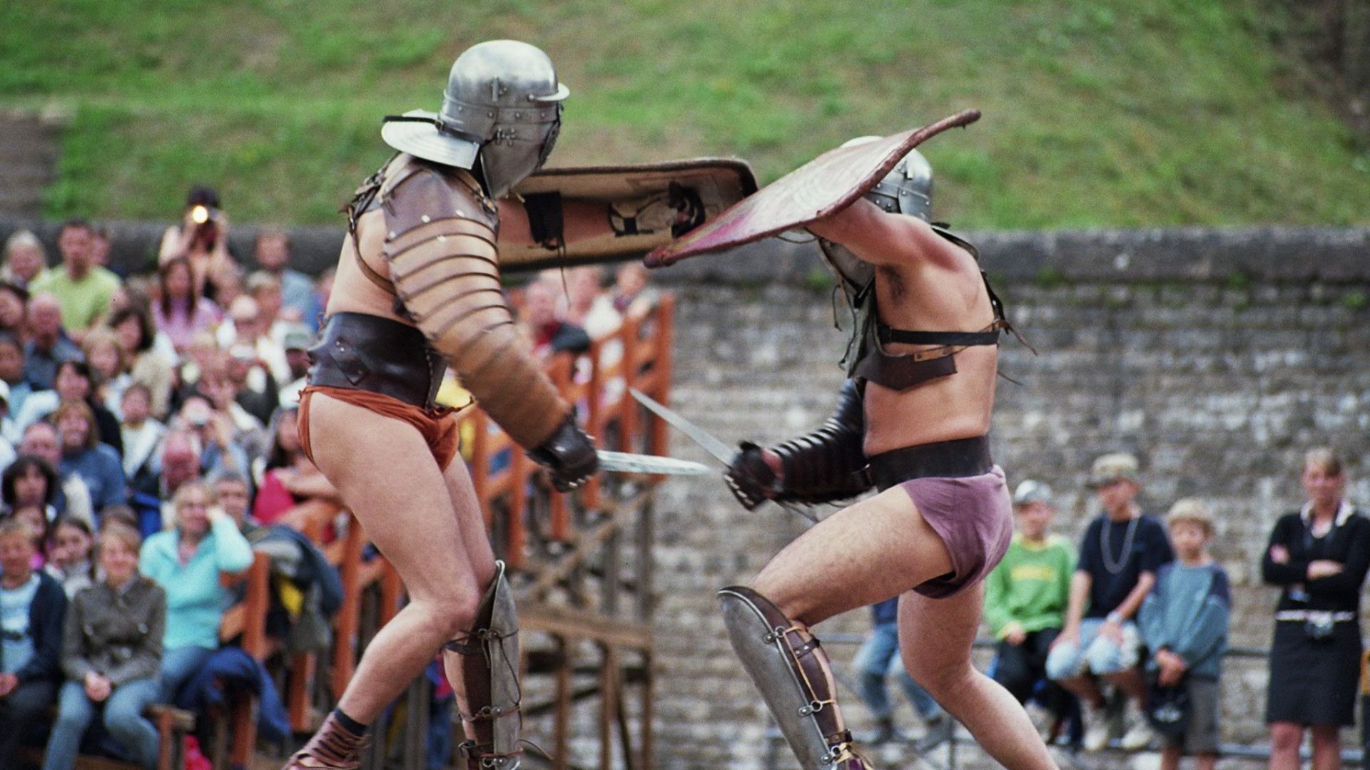 Gladiator fights at