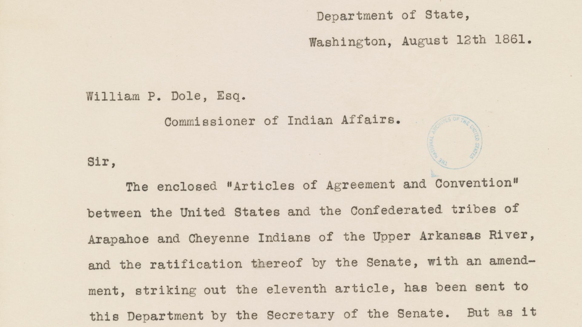 File:Ratified Indian Treaty 315- Arapaho and Cheyenne (of the Upper Arkansas) - Fort Wise, Kansas Territory, February 18, 1861 - DPLA - 18bbb3ceb56d368d15178f9bf4d8da77 (page 21).jpg