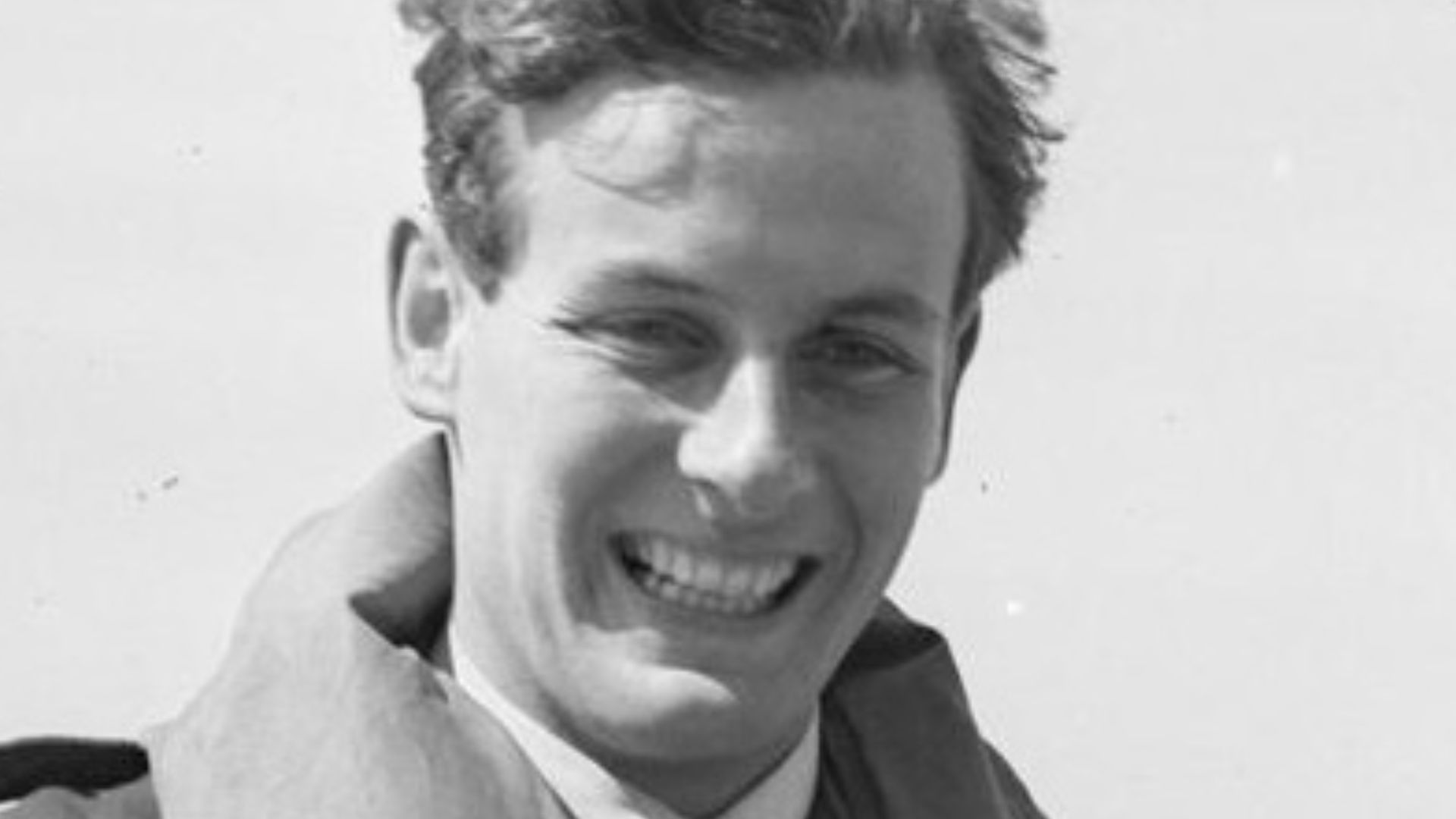 (Crop on Peter Thownsend) Royal Air Force Fighter Command, 1939-1945.
Flight Lieutenants P W Townsend (left) and C B Hull of No. 43 Squadron RAF at Wick, Caithness, at the time they had shot down three enemy aircraft each. Hull became the commanding offic
