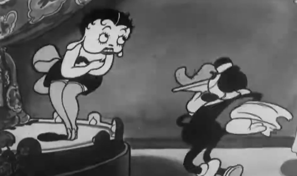 Screenshot from Dizzy Dishes (1930)